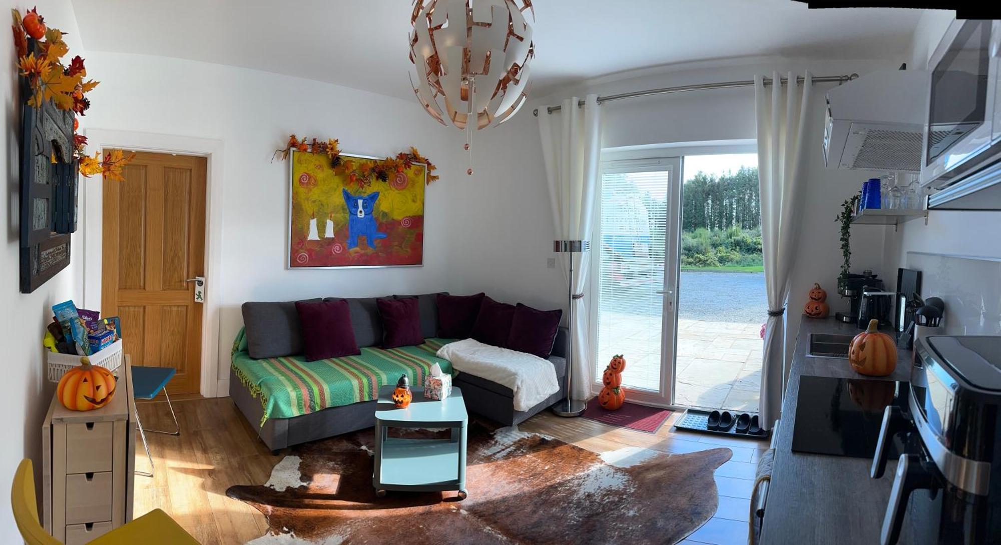 Forest Path Luxury Studio Apartment With Large Bedroom Bathroom And Sauna Sleeps Up To 4 Ballynahinch Kültér fotó